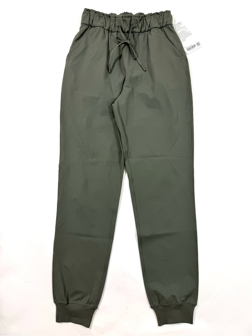 New Lululemon Stretch High Rise Jogger Full Length Grey Sage